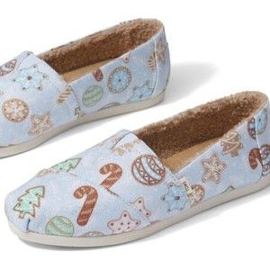 Tom's Baby Blue Sugar Cookie size 6.5 LE